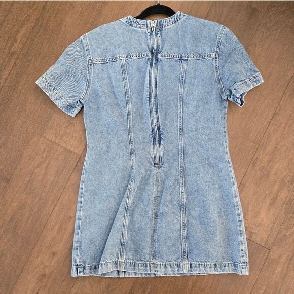 H&M Denim Lace dress Size M - Picture 7 of 9